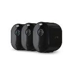 Arlo Pro 4 3-cam Kit Glossy Black