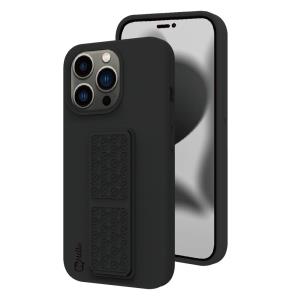 iPhone 14 Pro Max Soft Touch Strap Case Black