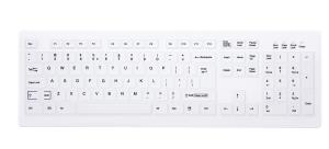 AK-C8100F-FU1 Hygiene Desktop Sealed - Keyboard - Wireless - White - Qwerty US/Int'l